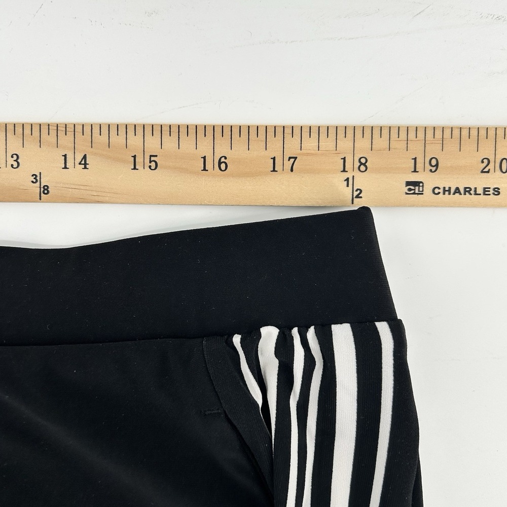 Attitudes by Renee Womens 1X La Roma Jersey Wide Leg Pants Black Lounge NWT - Picture 9 of 9